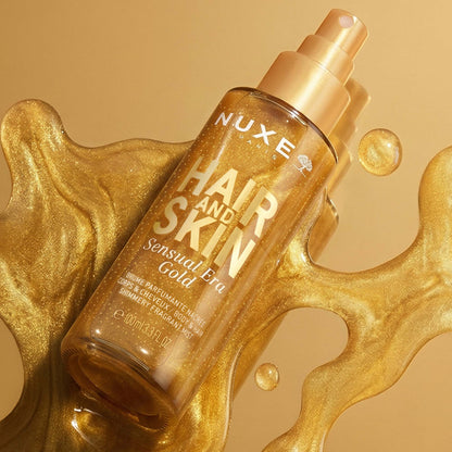 Brume parfumante nacrée corps et cheveux - Sensual Era Gold